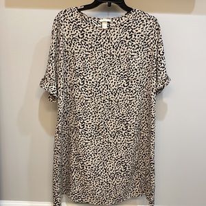 H&M | Leopard Tunic Dress